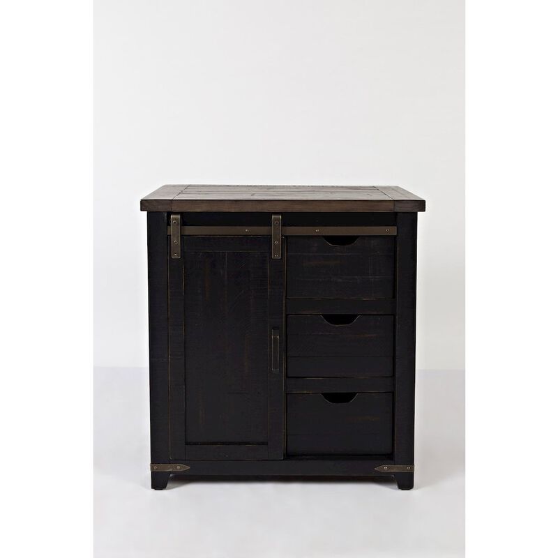 Jofran 32 Barn Door Accent Cabinet