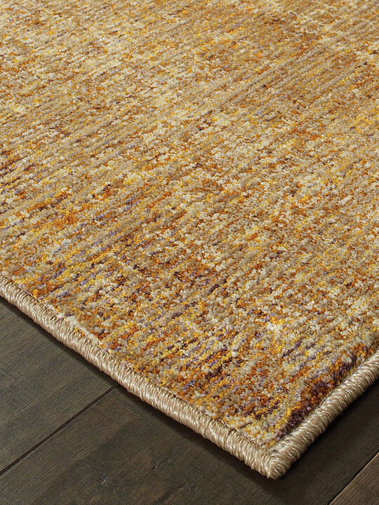 Atlas 3'3" x 5'2" Gold Rug