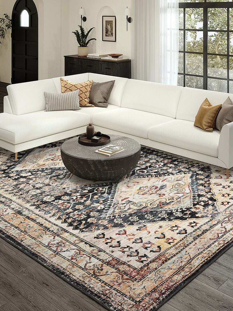 Jericho JC9 Midnight 10' x 14' Rug