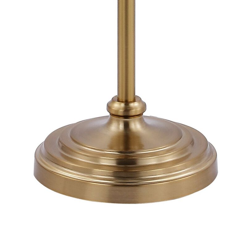 Aveiro Classic Midcentury Iron LED Floor Lamp