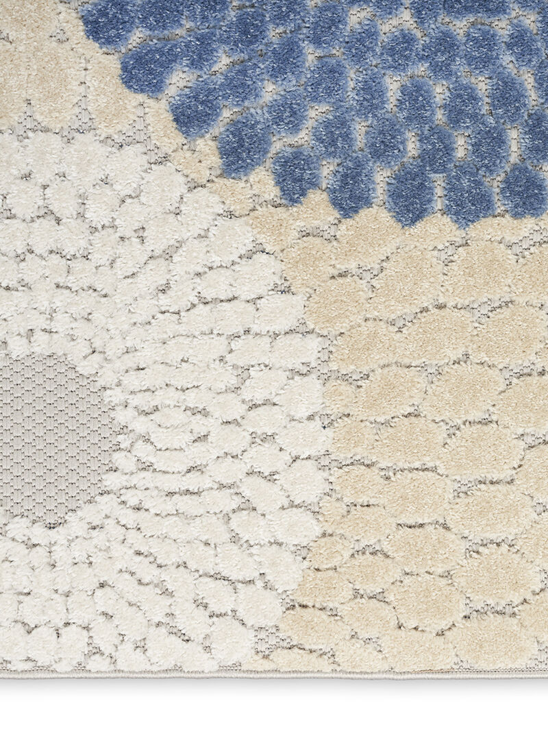 Aloha ALH29 Blue/Gray 6' x 9' Rug