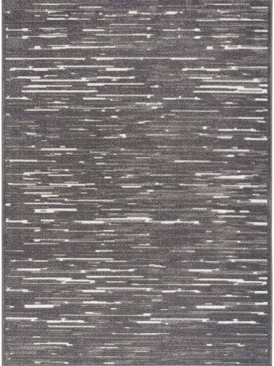 Care Free CAF04 Gray 3'11" x 5'11" Rug
