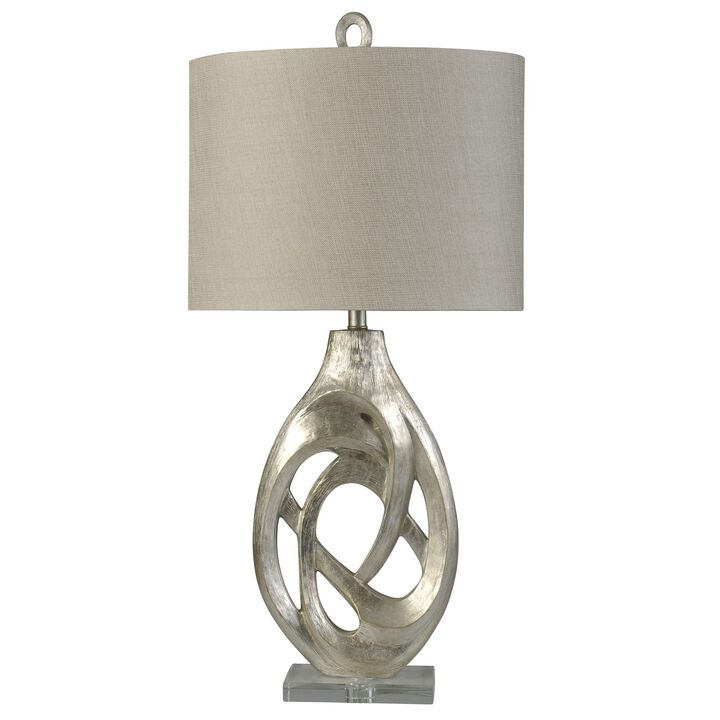 Champagne Silver Table Lamp (Set of 2)