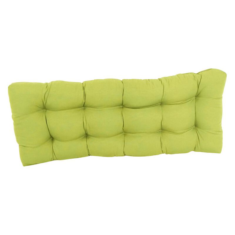 Blazing Needles 46-inch by 19-inch Tufted Solid Twill Bench Cushion