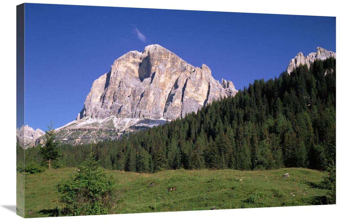 Tofana di Rozes, view of cliff face, Italian Dolomites, Italy-Canvas Art-36x24