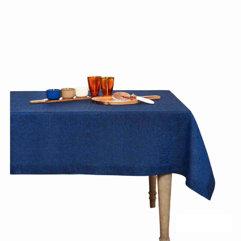 Solino Home 100% Pure Linen Dinner Napkins 20 x 20 Inch Set of 6 | Classic Hemstitch
