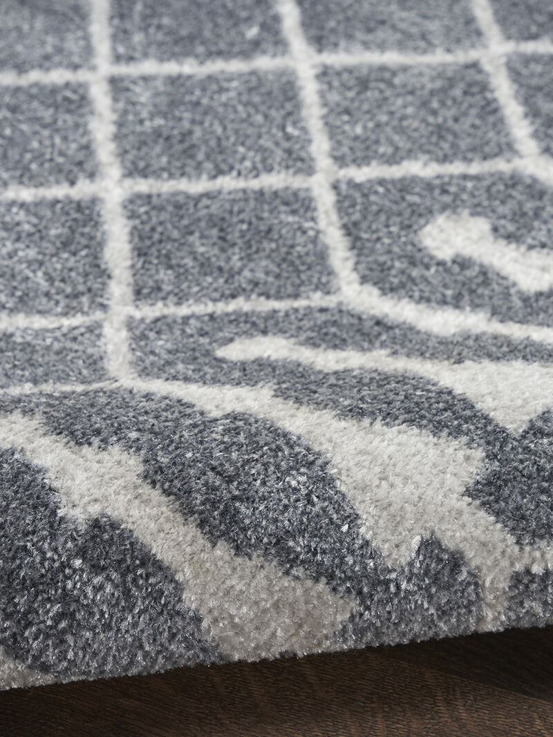 Astra Machine Washable ASW10 Denim 7'10" x 10' Rug