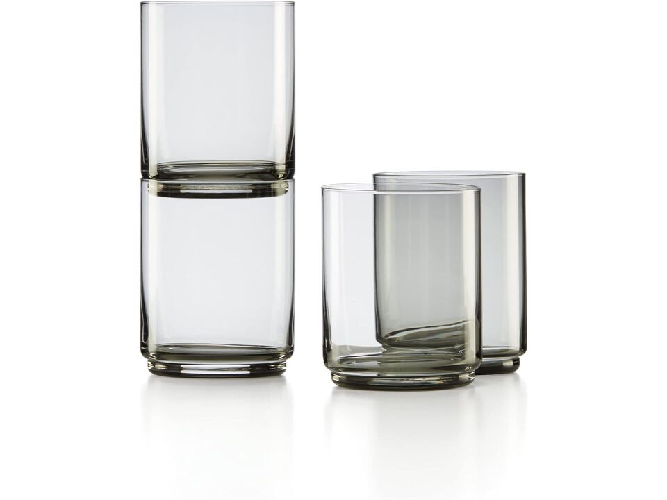 Lenox Tuscany Classics 4Pc Tall Glasses, Black