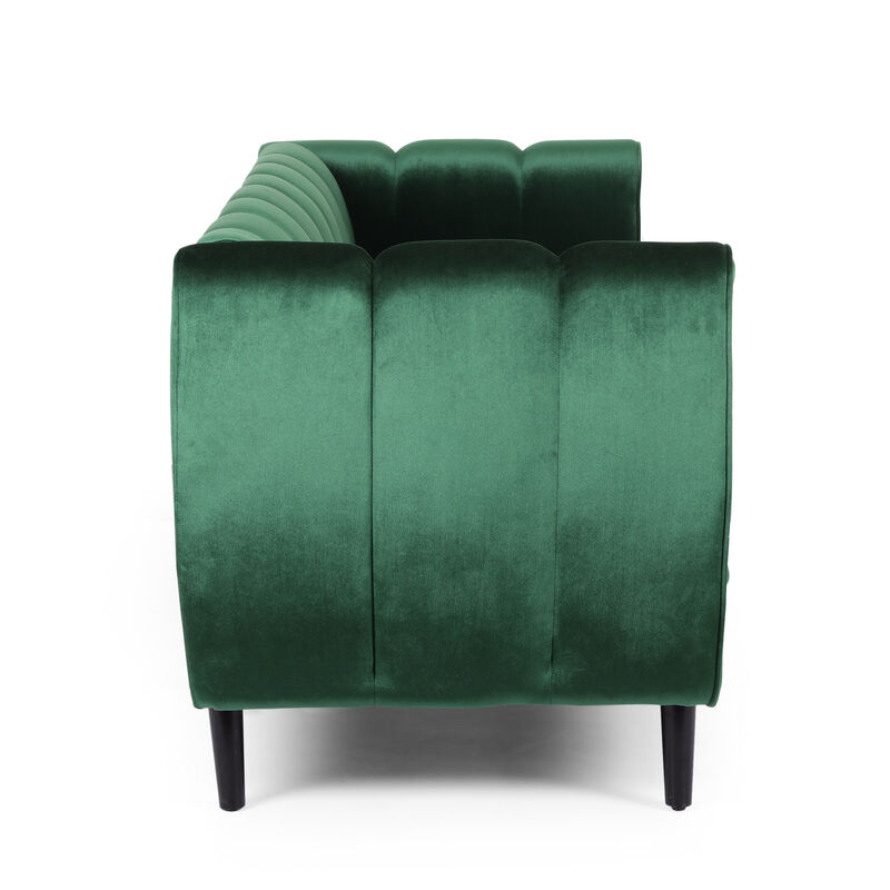 Merax Velvet 3-Seater Sofa