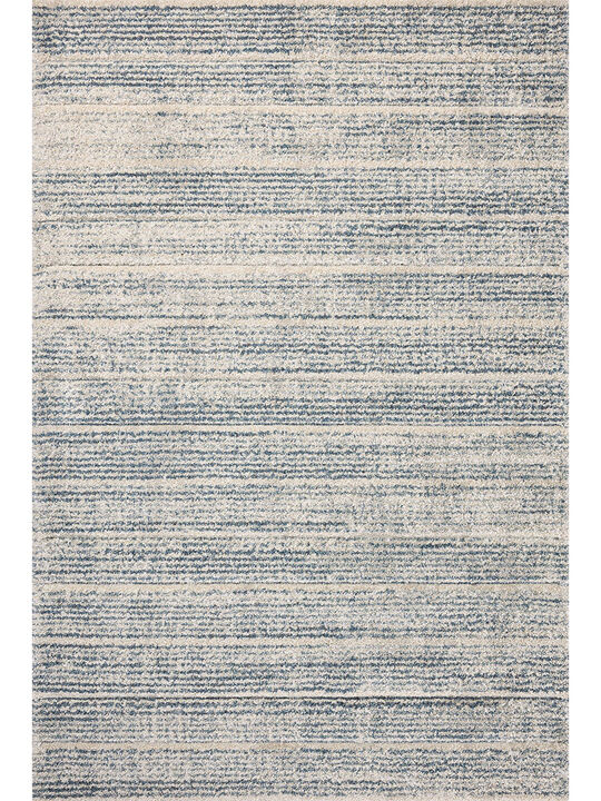 Silas SLA-03 Oatmeal / Blue 18" x 18" Sample Rug by