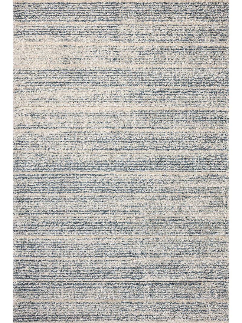 Silas SLA-03 Oatmeal / Blue 3''7" x 5''7" Rug by