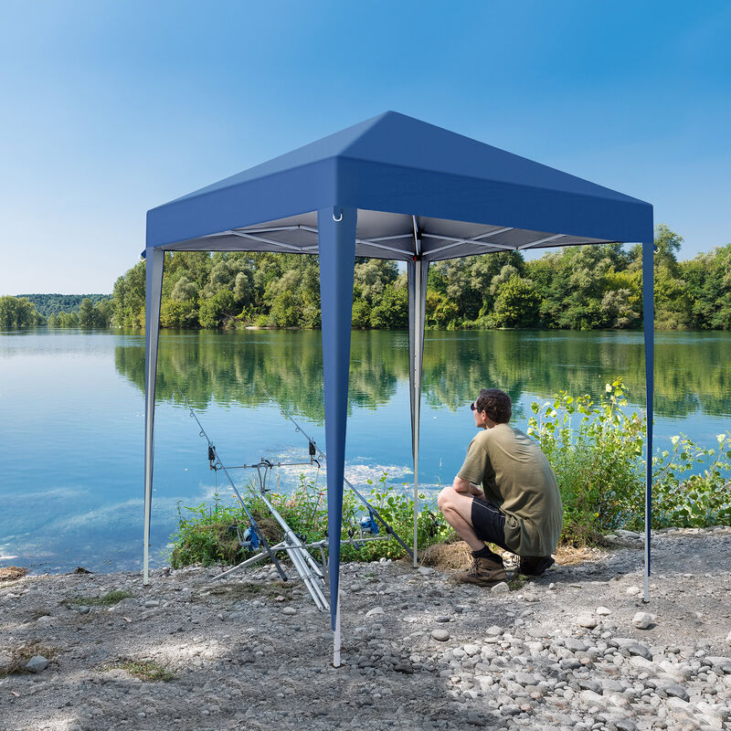Practical Waterproof Right-Angle Folding Tent Portable Canopy for Outdoor Camping & Events