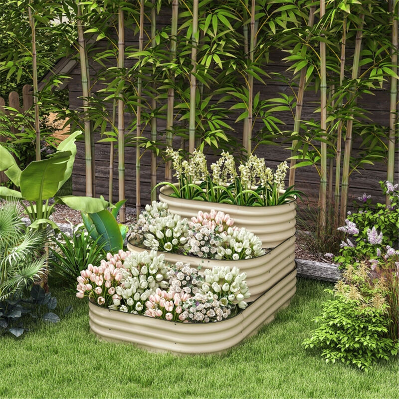 Durable Elevated Garden Bed for Easy Planting and Maintenance
