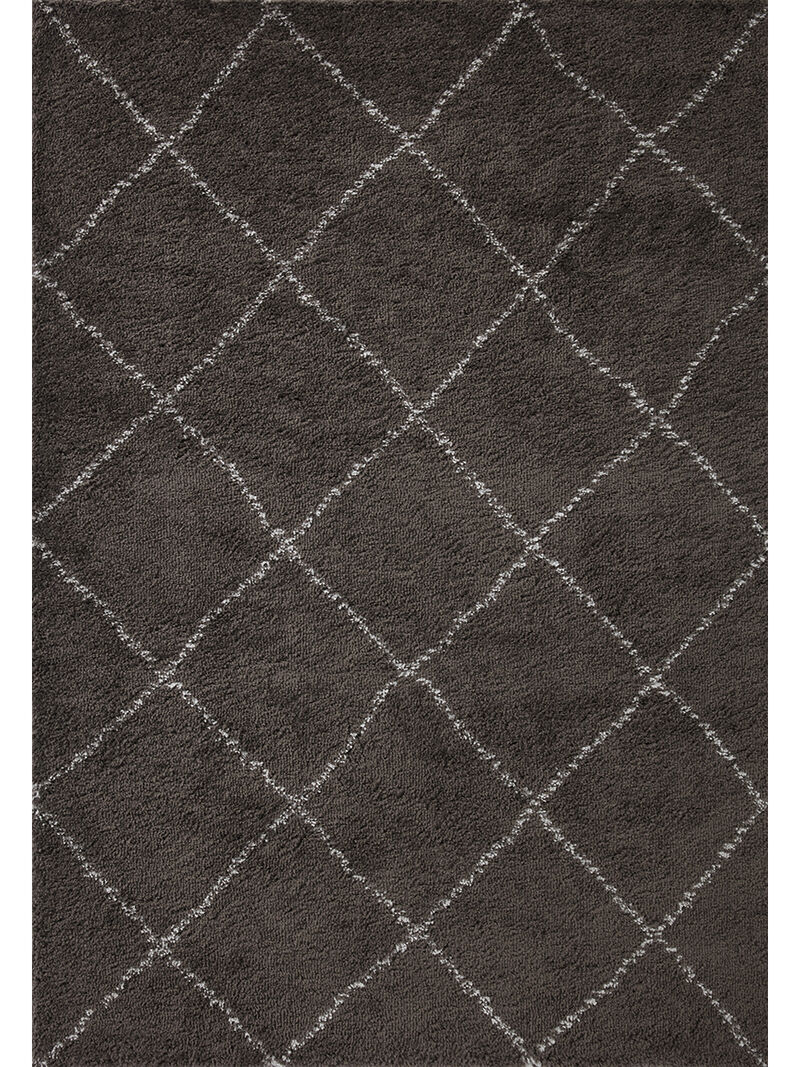 Bliss BLS04 Bark/Grey 3'11" X 6' Rug