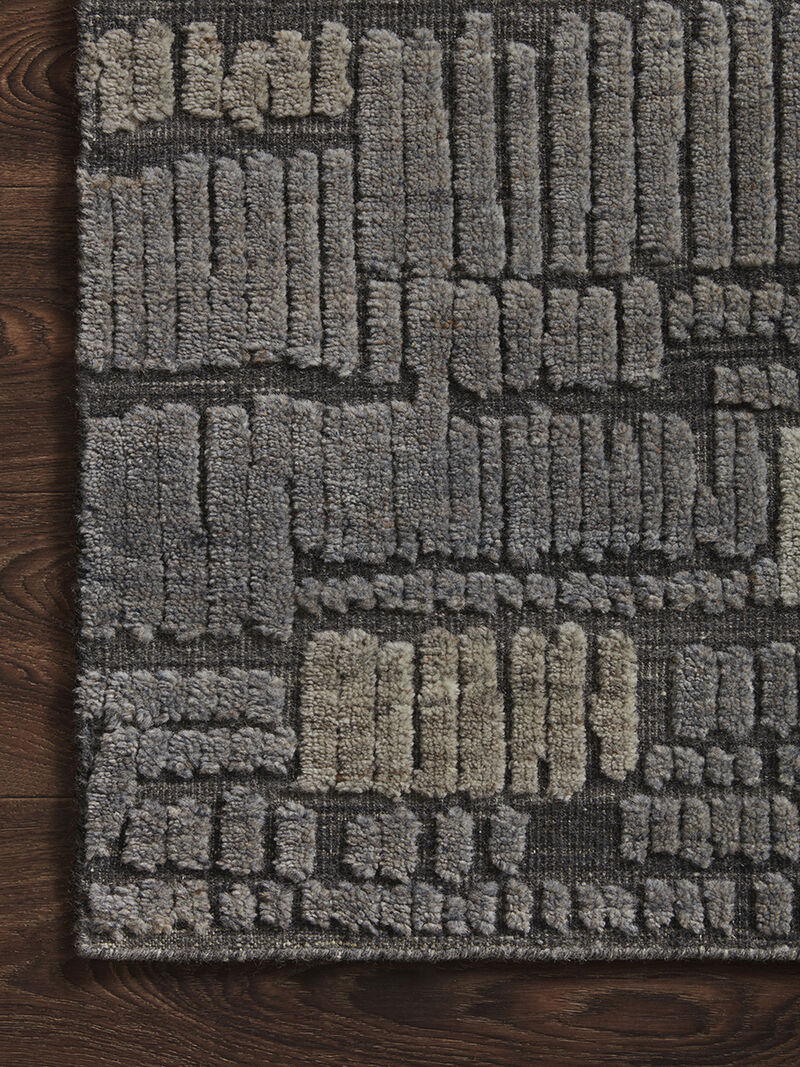 Naomi NAO04 Charcoal/Granite 5'6" x 8'6" Rug