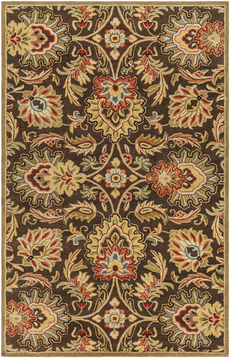 Caesar CAE-1111 6' x 9' Oval Brown Rug
