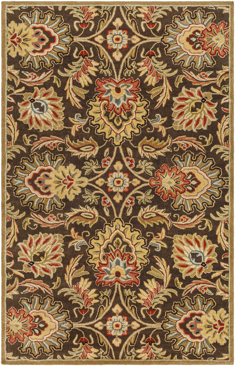 Caesar CAE-1111 6' x 9' Brown Rug