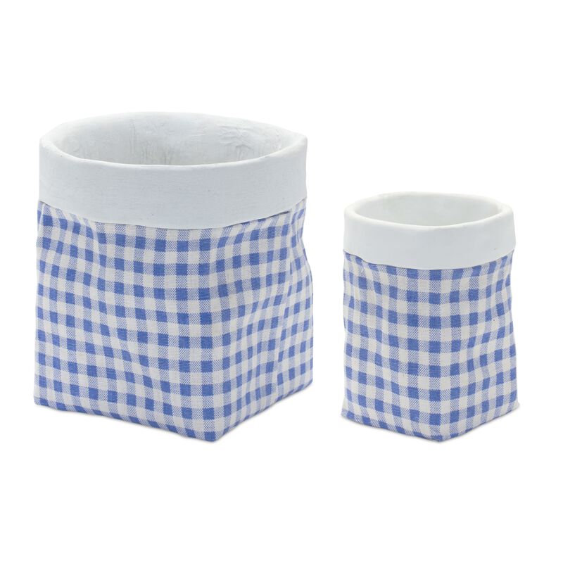 Stone Planter (Set of 2) – Durable Decorative Pots for Indoor and Outdoor Plant Display