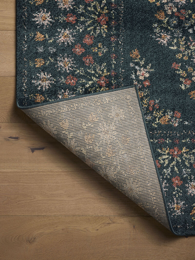 Laurel LAU-02 Navy 7''10" x 10' Rug by Rifle Paper Co.