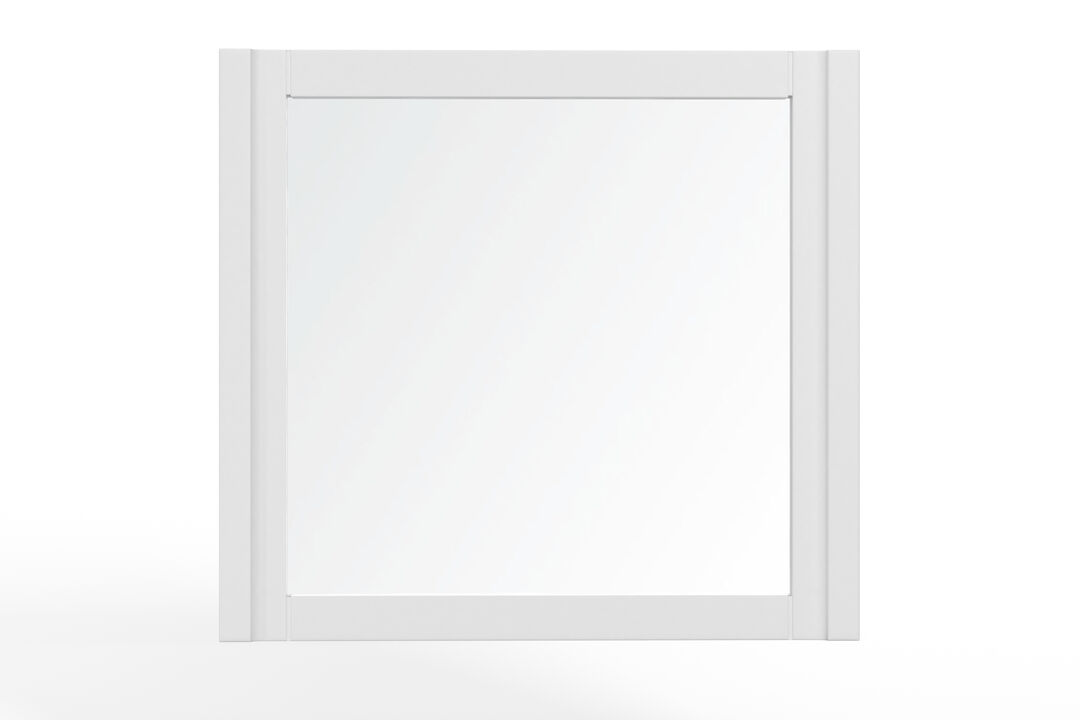 Stapleton Mirror, White