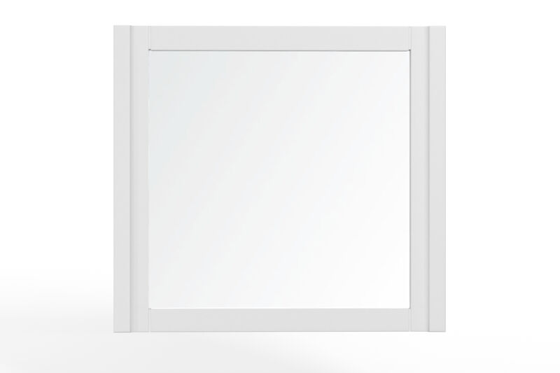 Stapleton Mirror, White