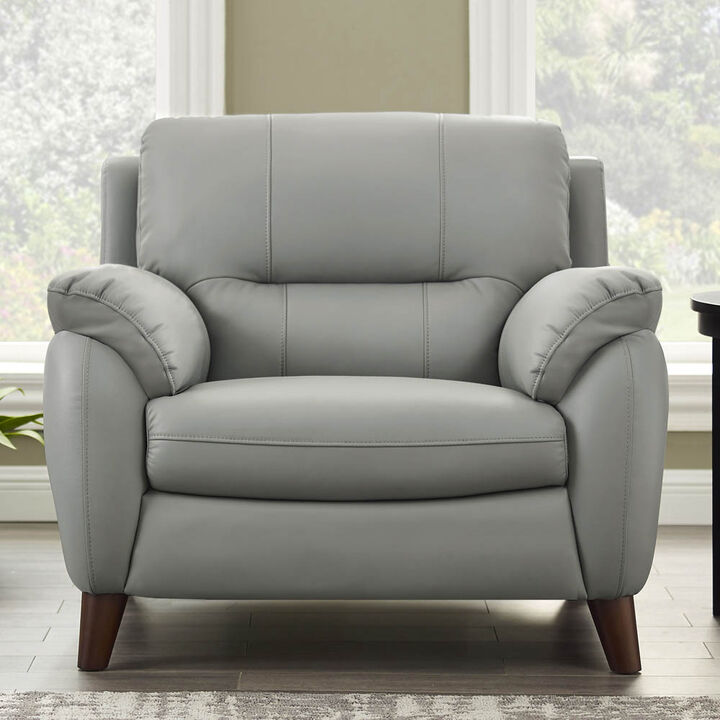 Lara Top Grain Leather Chair