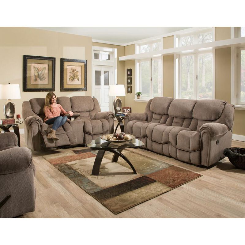 Motion Ease Fallon Double Manual Reclining Sofa