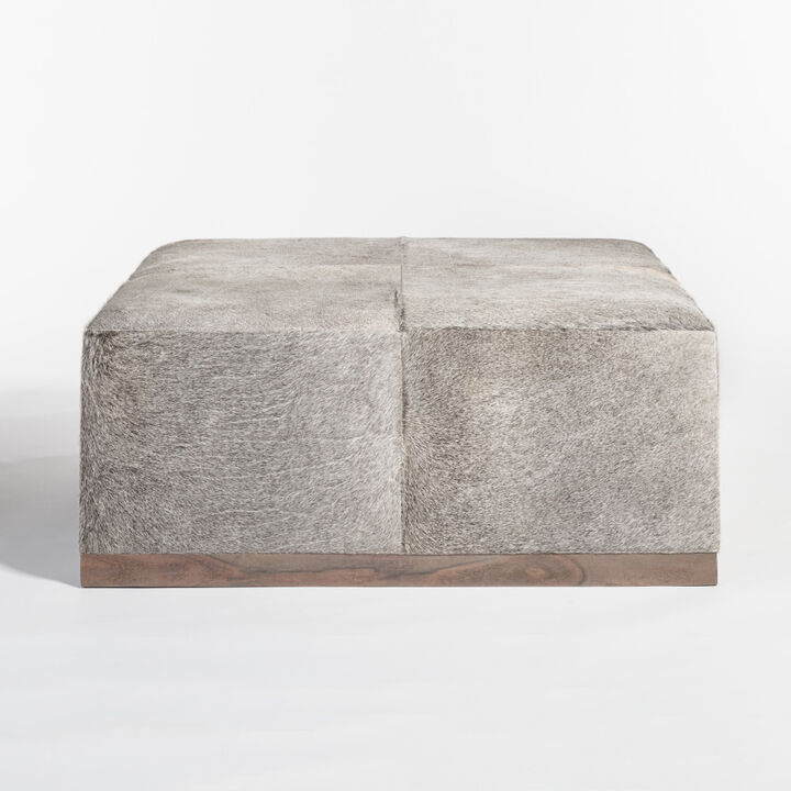 Felix Large Leather Ottoman