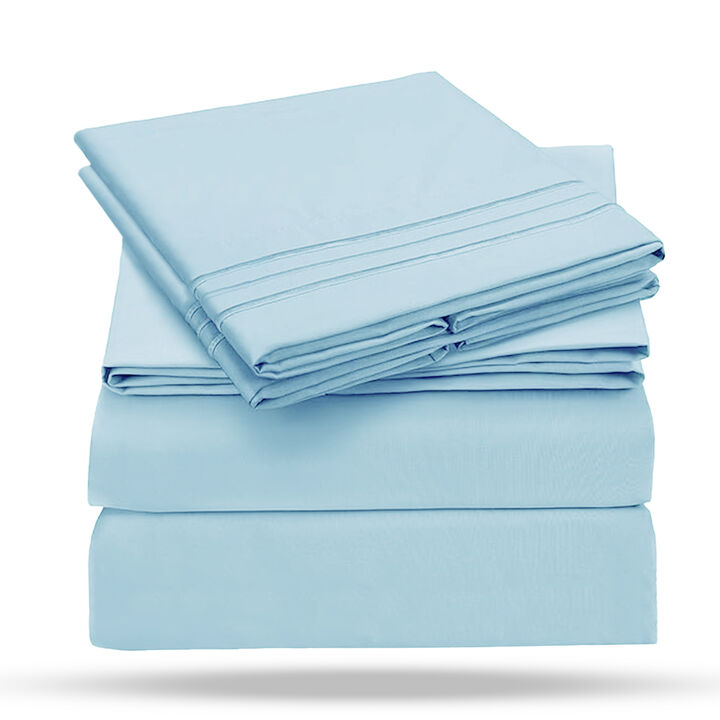 1800 Series Double Brushed Cooling Microfiber Sheet Set