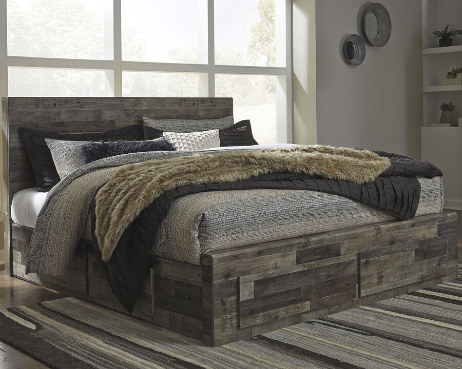 Derekson King Panel Bed