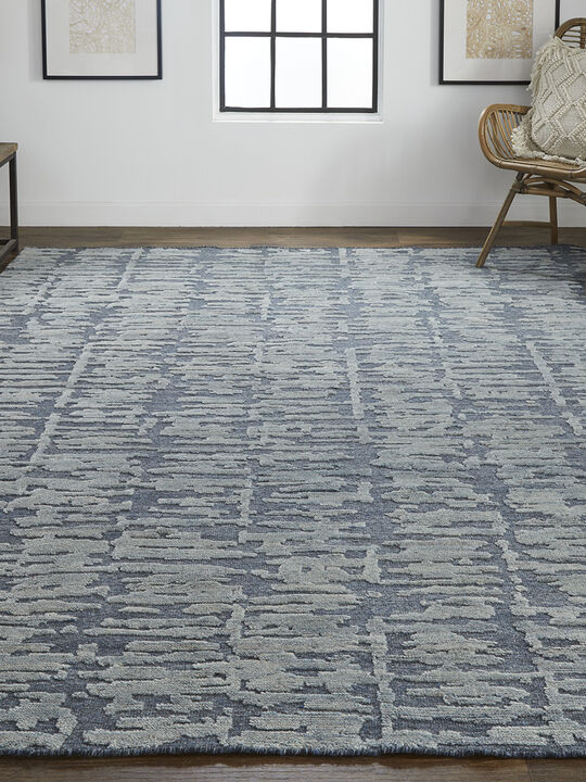 Berwyn T6005 Blue 9'6" x 13'6" Rug By Thom Filcia