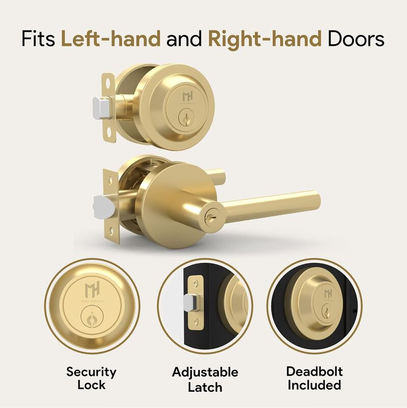 Mega Handles | Ronn Lever and Deadbolt Entry Combo