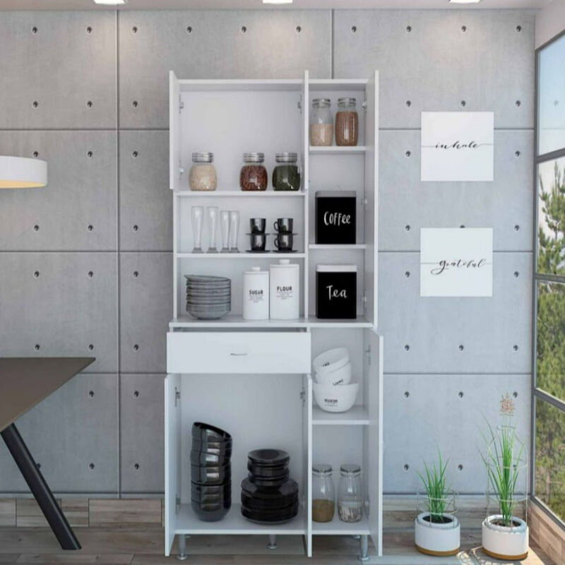 Kitchen Pantry Piacenza, Kitchen, White