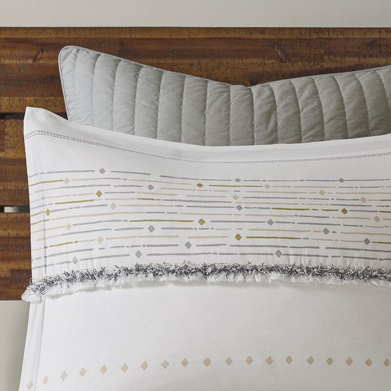 Belen Kox Boho Stripe Tassel Comforter Set, Belen Kox