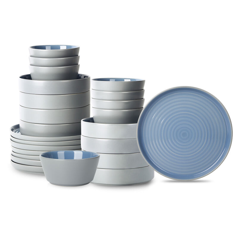 Stone Lain Elica Stoneware 24 Piece Dinnerware Set