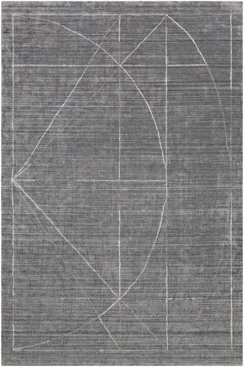 Hightower HTW-3010 8' x 10' Black Rug