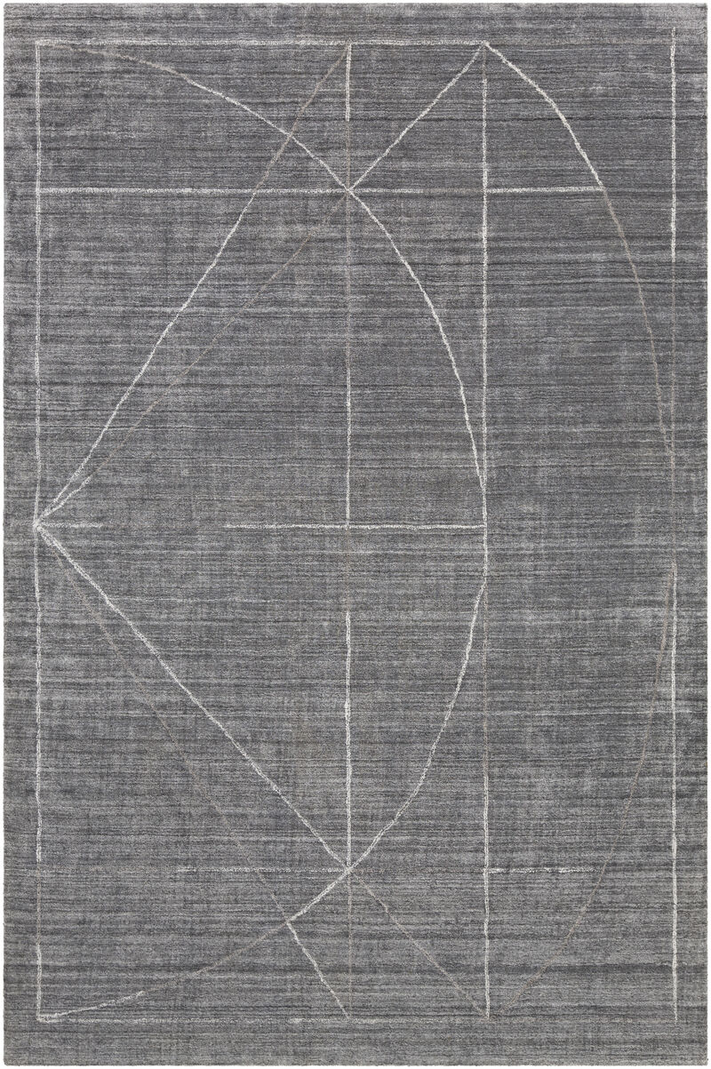 Hightower HTW-3010 8' x 10' Black Rug