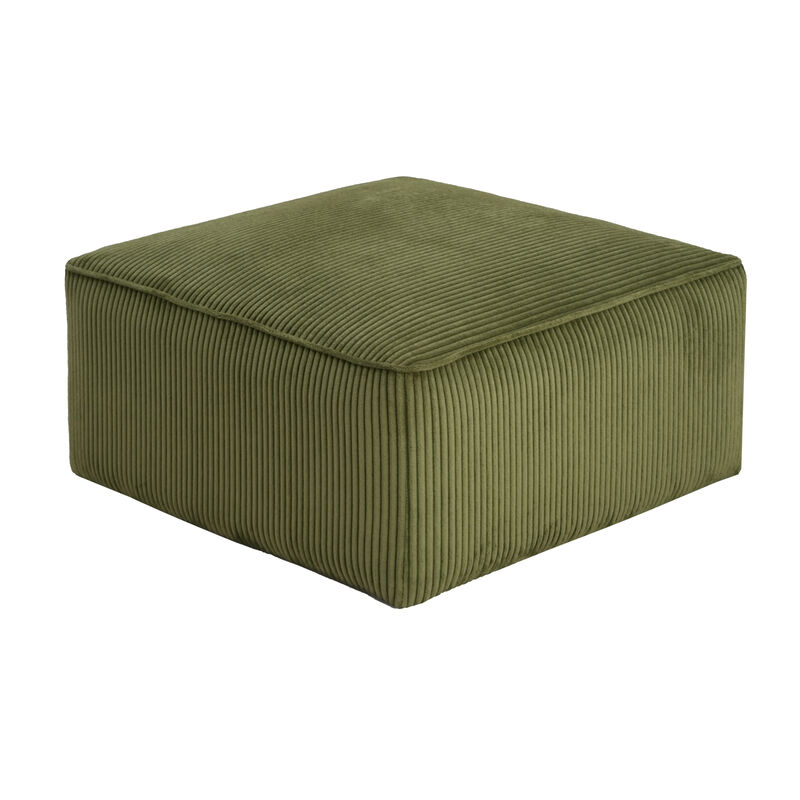 Merax Pu Leather Sofa Ottoman for Living Room