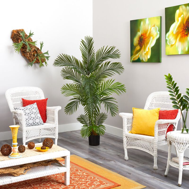 Hivvago 5.5 Feet Areca Palm Artificial Tree