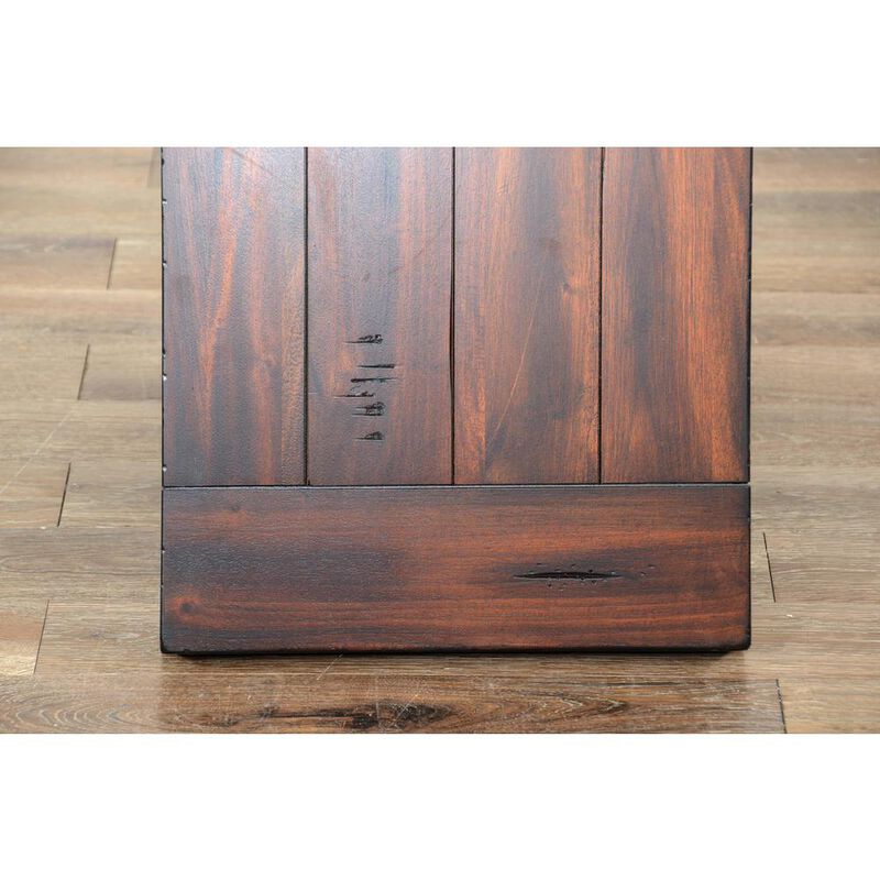Sunny Designs Dining Bench with Turnbuckle Accents