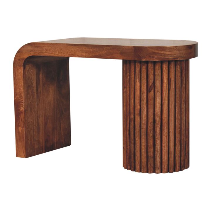 Artisan Furniture Solid Wood Honey Caramel Serenity Coffee Table