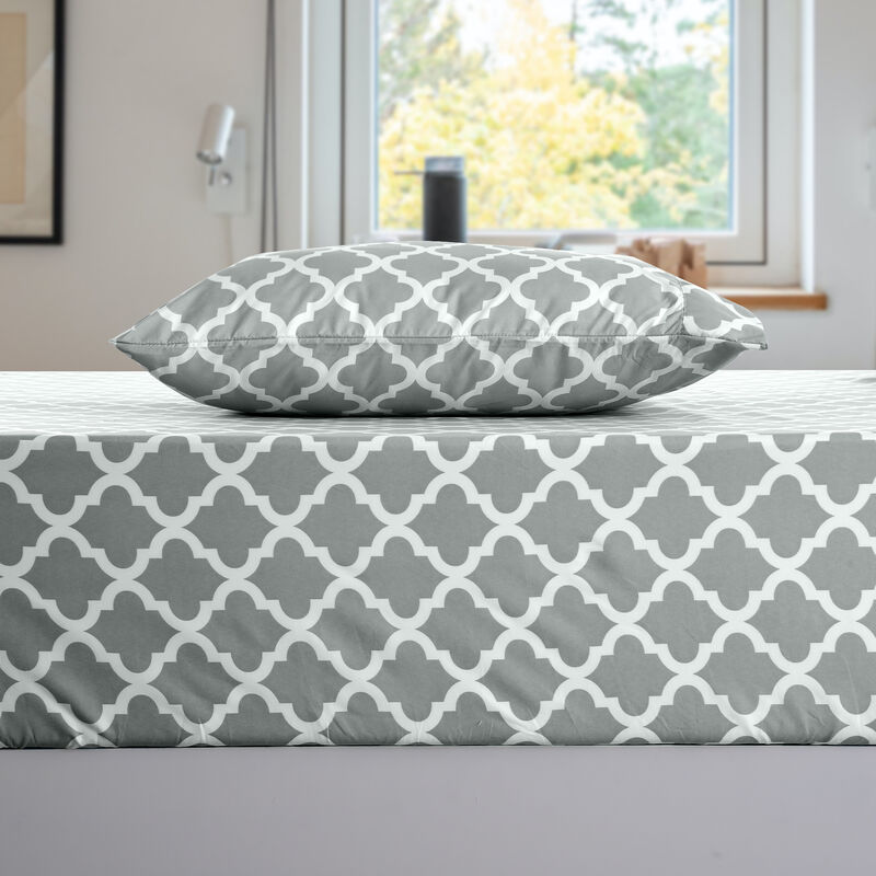 Lux Decor Collection Bed Sheets - Brushed Microfiber Sheet Set