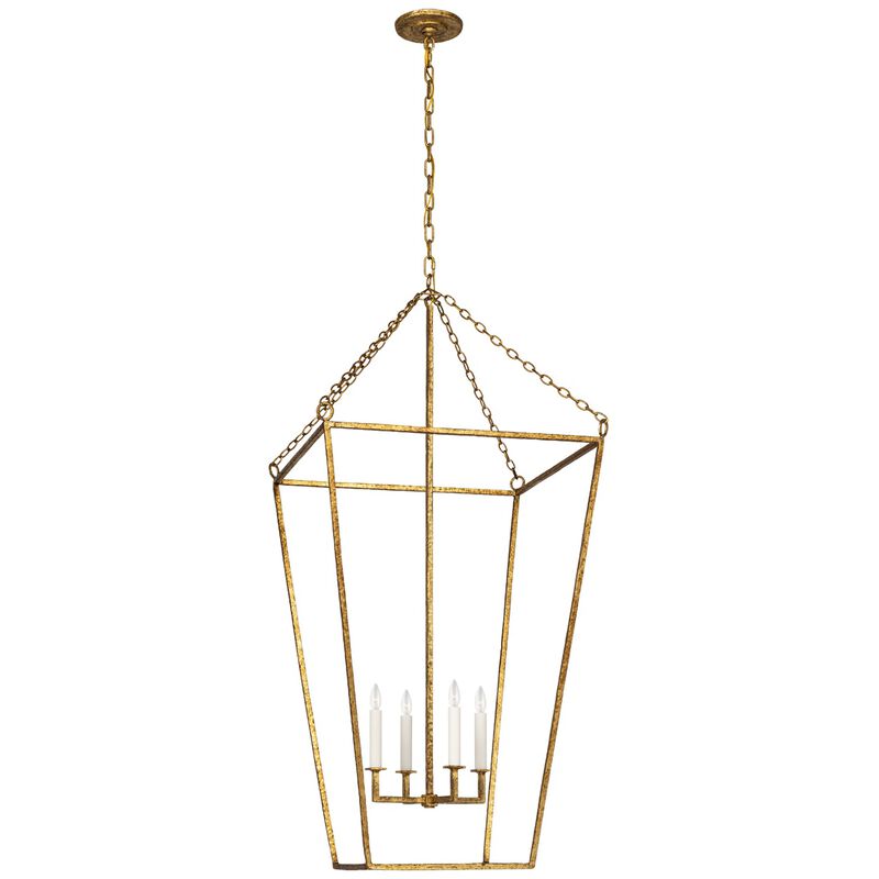 Malloy 23" Open Frame Forged Lantern