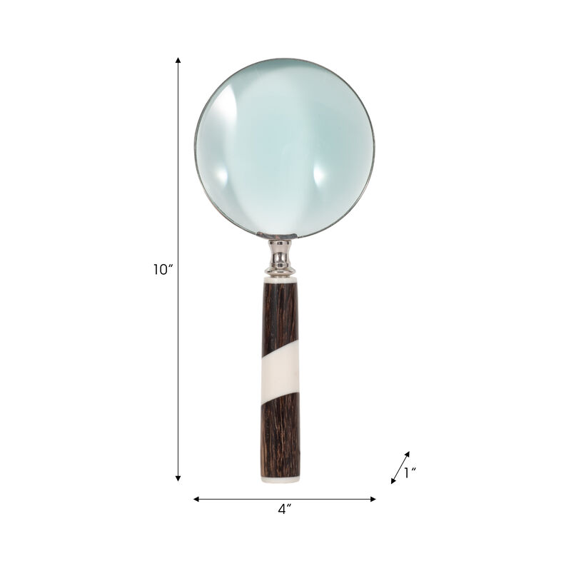 4" 2-tone Magnifying Glass