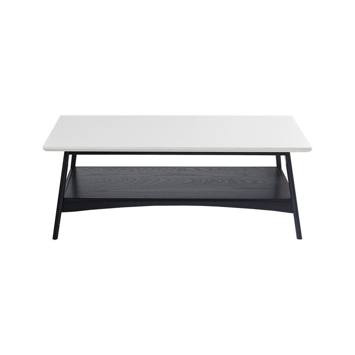 Belen Kox Coffee Table, Off-White/Black, Belen Kox