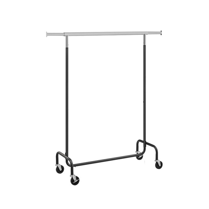 Heavy-Duty Clothes Rack with Extendable Hanging Rod