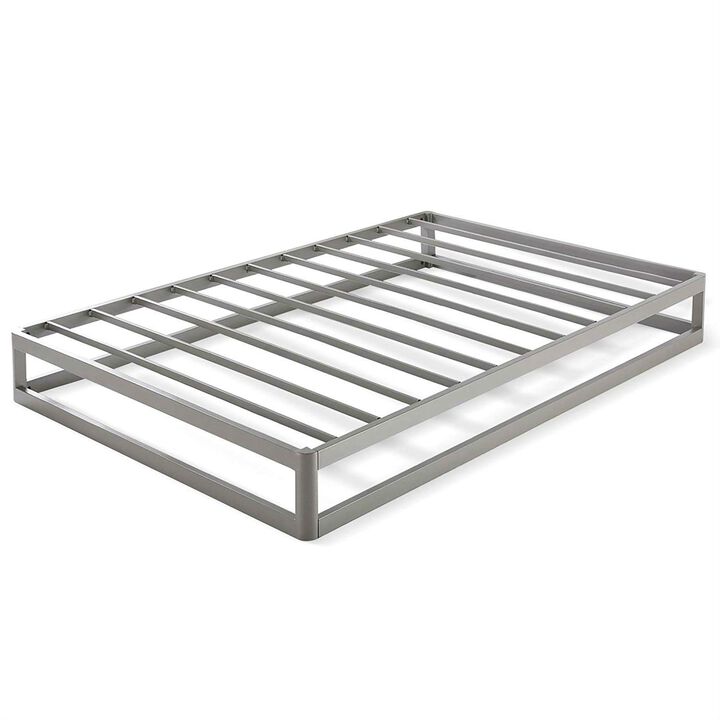 Modern Heavy Duty Low Profile Metal Platform Bed Frame