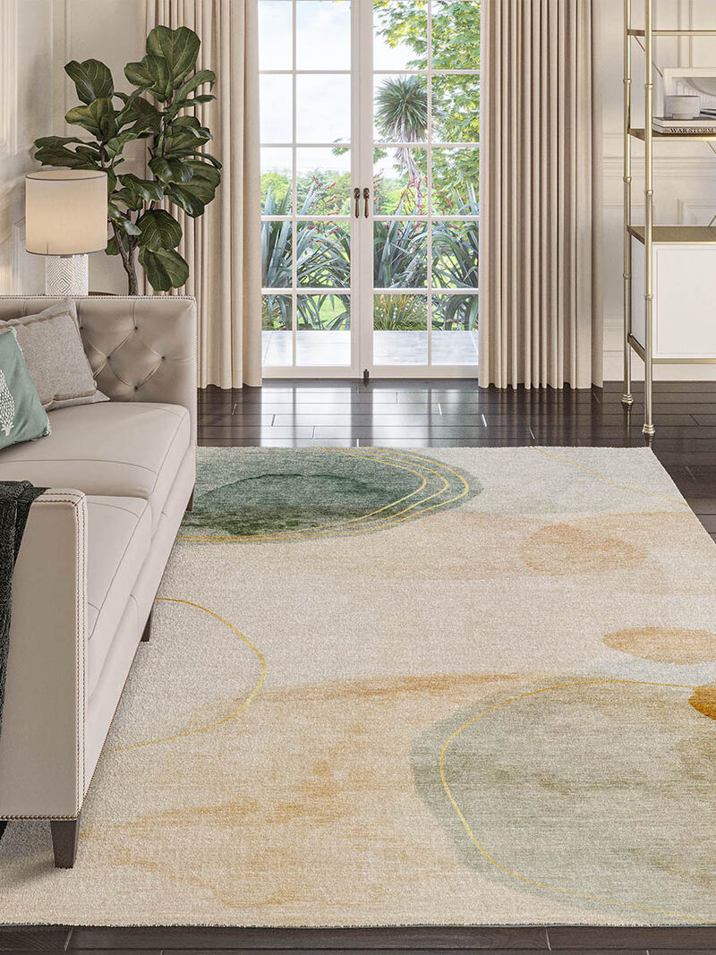 Odyssey OY16 Beige 10' x 14' Rug