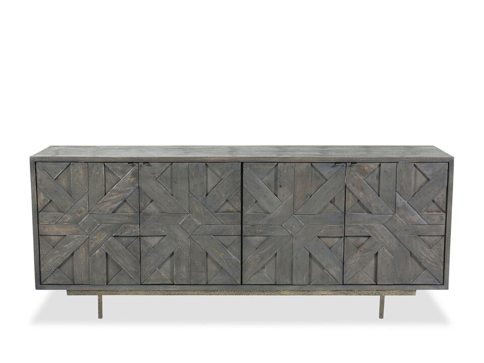 Layers Four-Door Credenza
