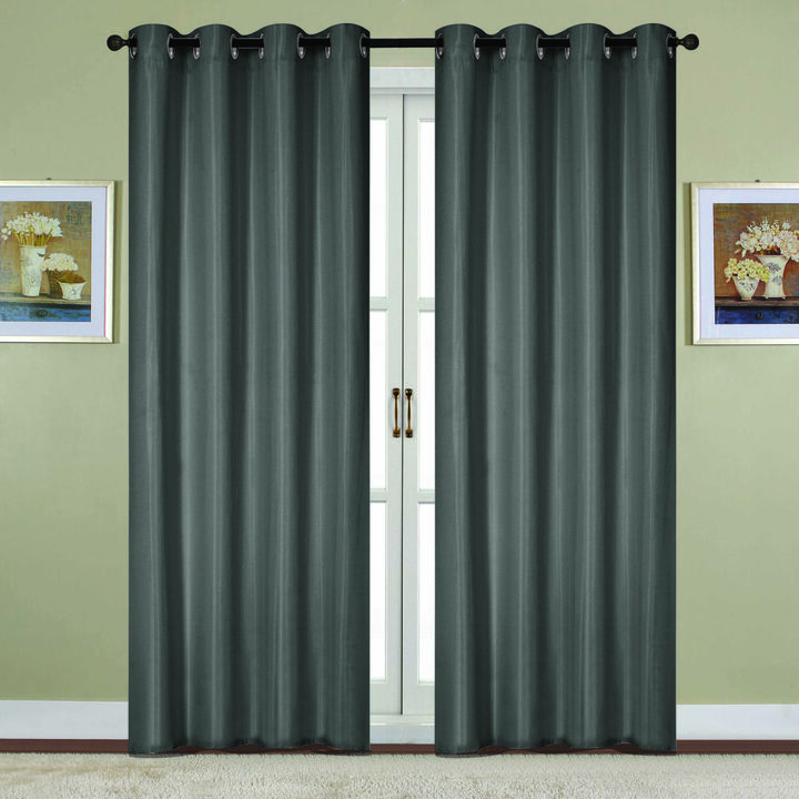 RT Designers Collection Kennedy Room Darkening Grommet Curtain Panel